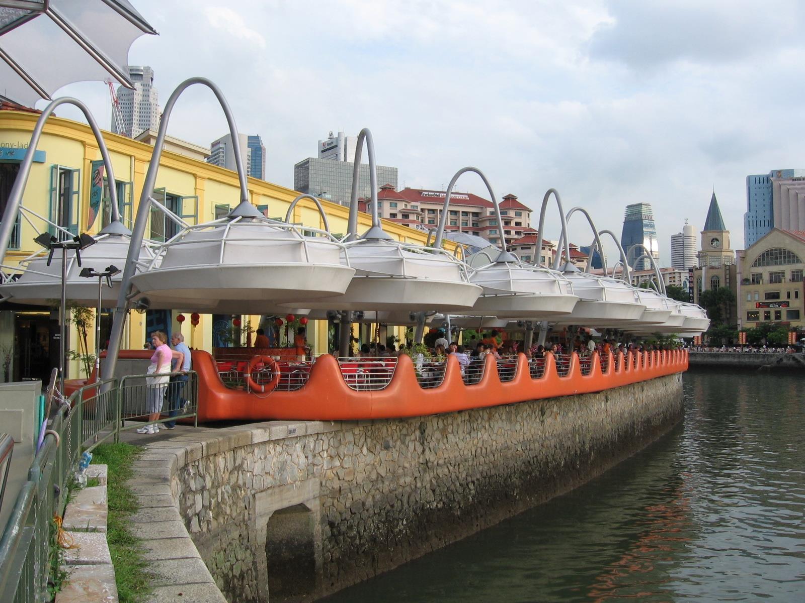 Met A Space Pod @ Boat Quay Singapur Exterior foto